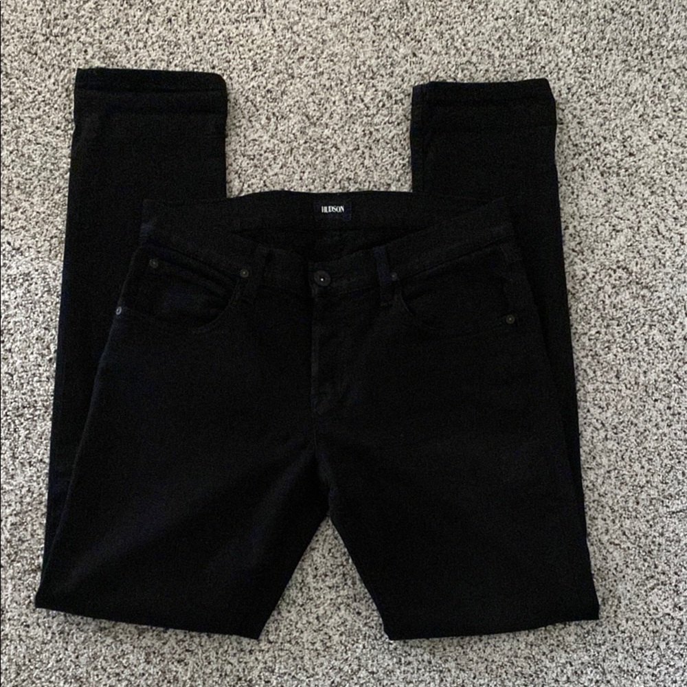 Hudson Men's Slim Black Jeans